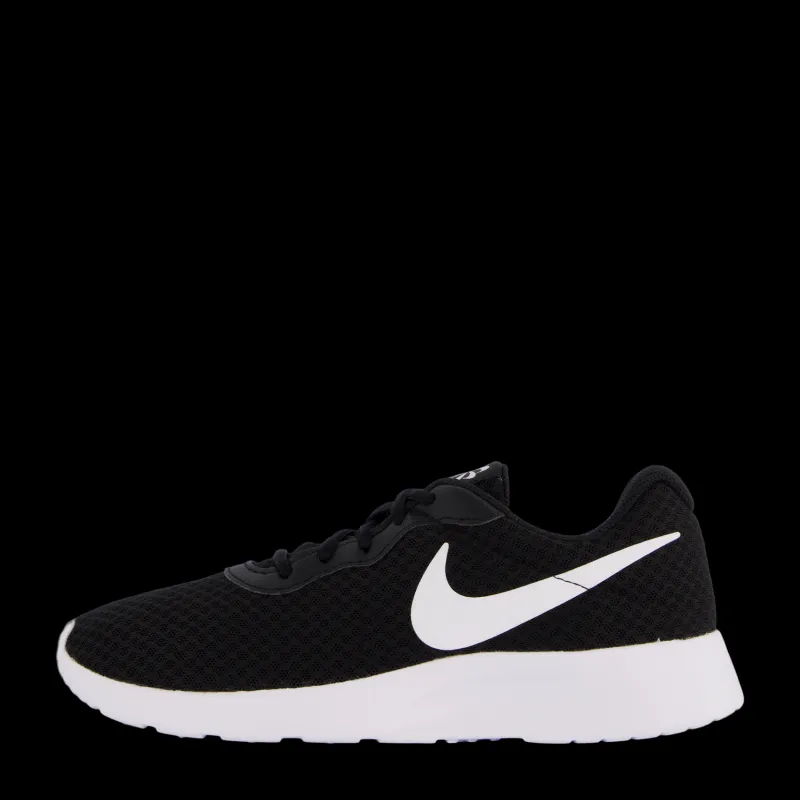 Nike Tanjun Women's Shoes BLACK/WHITE-BARELY VOLT-BLACK Svart Clearance