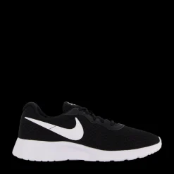 Nike Tanjun Women's Shoes BLACK/WHITE-BARELY VOLT-BLACK Svart Clearance