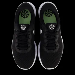 Nike Tanjun Women's Shoes BLACK/WHITE-BARELY VOLT-BLACK Svart Clearance