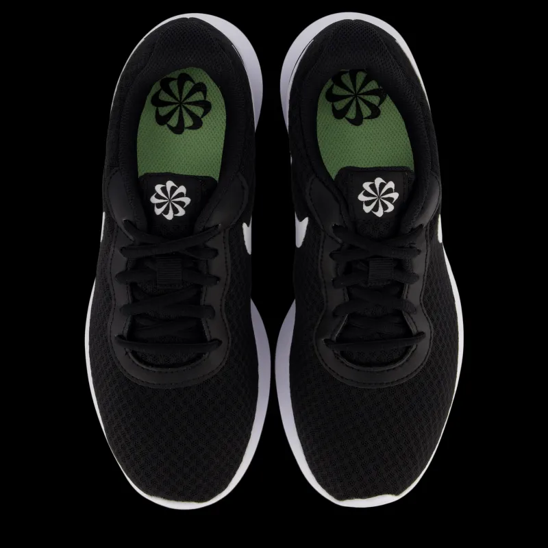 Nike Tanjun Women's Shoes BLACK/WHITE-BARELY VOLT-BLACK Svart Clearance
