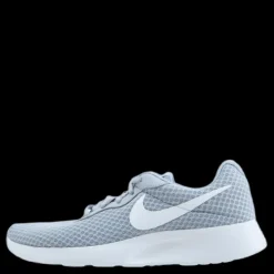 Clearance Nike Tanjun Women's Shoes WOLF GREY/WHITE-BARELY VOLT-BLACK Grå