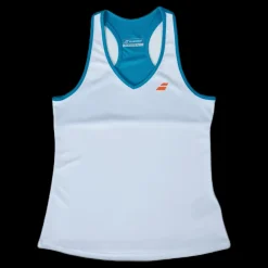 Babolat Tank Top Play Blue/White Blå och Vit Outlet