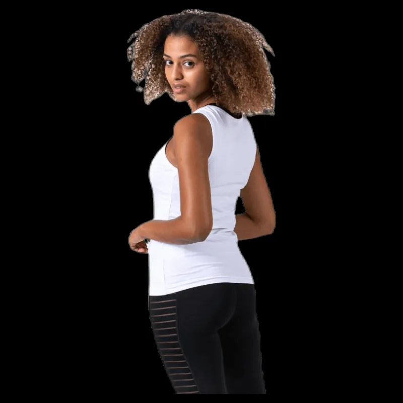 Hot Oxide Tank Top White Vit