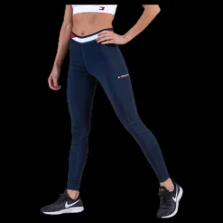 Hot Tommy Hilfiger Sport Tape Legging 7/8 Blue Blå