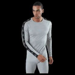 Bula Tape Merino Wool Crew Grey Grå Sale
