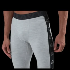 Bula Tape Merino Wool Pants Grey Grå