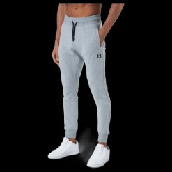 Better Bodies Tapered Joggers V2 Light Grey Melange Grå Best
