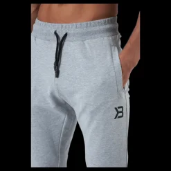 Better Bodies Tapered Joggers V2 Light Grey Melange Grå Best