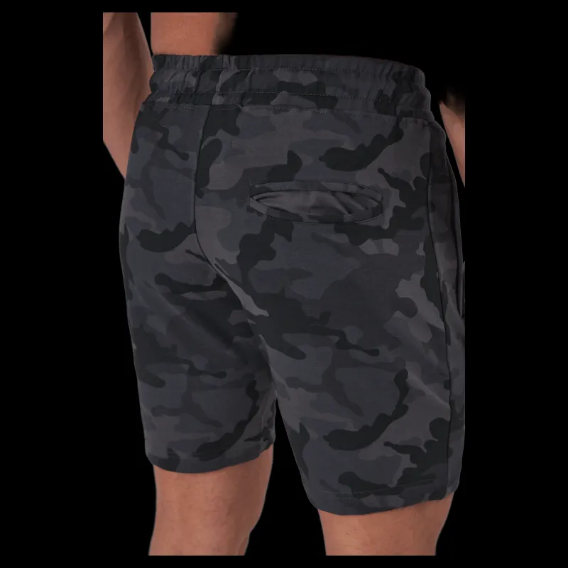 Clearance Better Bodies Tapered Sweatshorts Dark Camo Svart