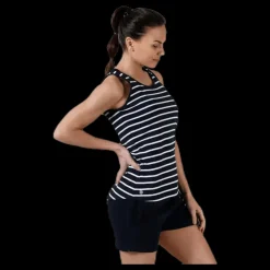 Marine Taranto Tank Top Blue/White Blå och Vit Hot