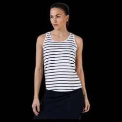 Outlet Marine Taranto Tank Top Blue/White Blå och Vit