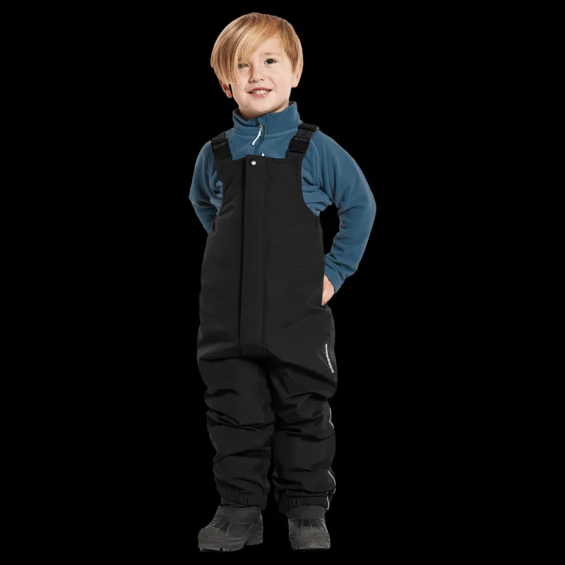 Didriksons Tarfala Kids Pants 6 Black Svart New
