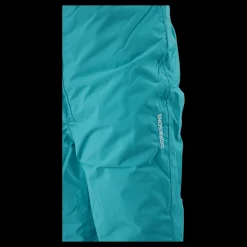 Didriksons Tarfala Kids Pants 5 Peacock Green Turkos Discount