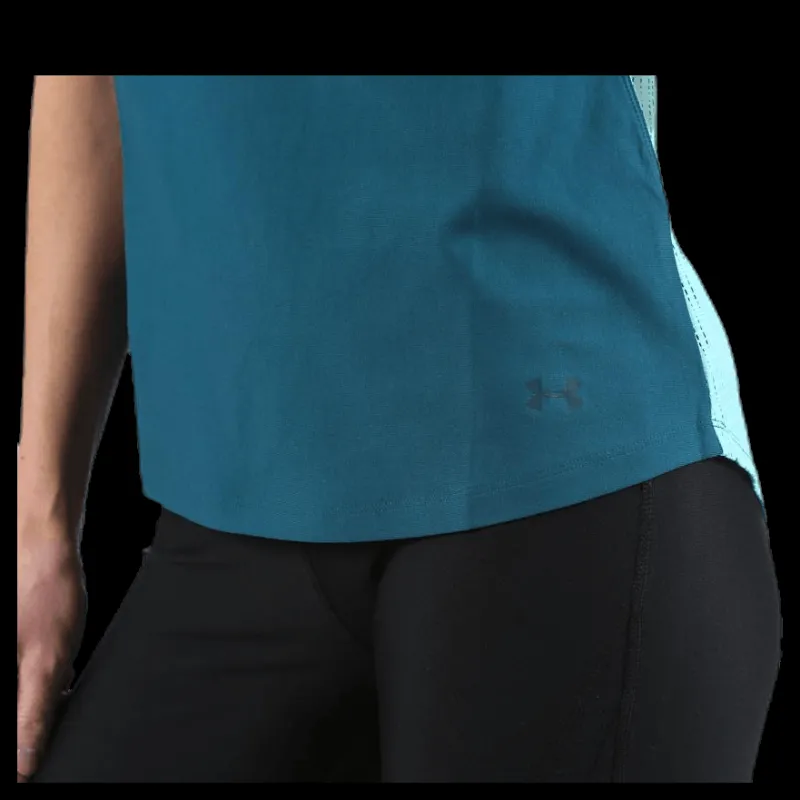 Sale Under Armour TB Balance Disrupt Mesh SS Blue Blå