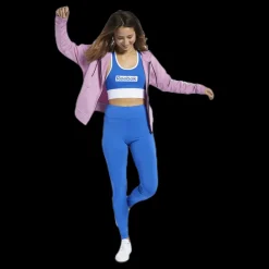 New Reebok Te Linear Logo Fullzip Pink Rosa
