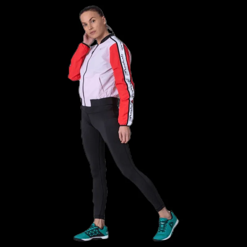 Reebok Te Myt Woven Jkt Ts Pink/Red Svart Discount