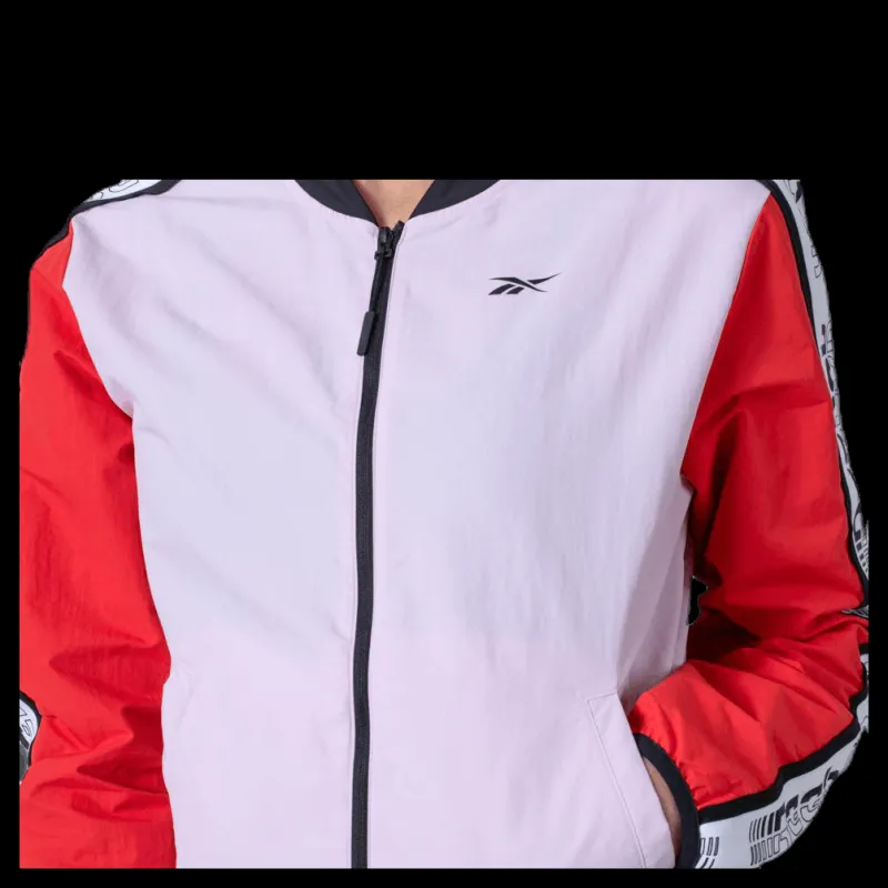 Reebok Te Myt Woven Jkt Ts Pink/Red Svart Discount