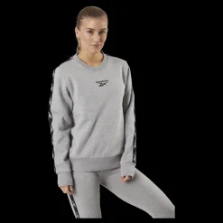 Sale Reebok Te Tape Pack Crew Grey Grå