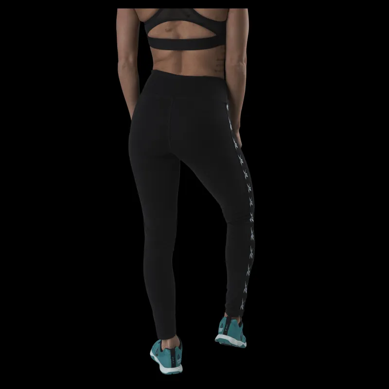 Reebok Te Tape Pack Legging Black Svart Outlet