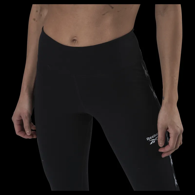 Reebok Te Tape Pack Legging Black Svart Outlet