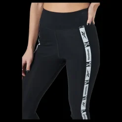 New Reebok Te Tape Pack Legging Black Svart