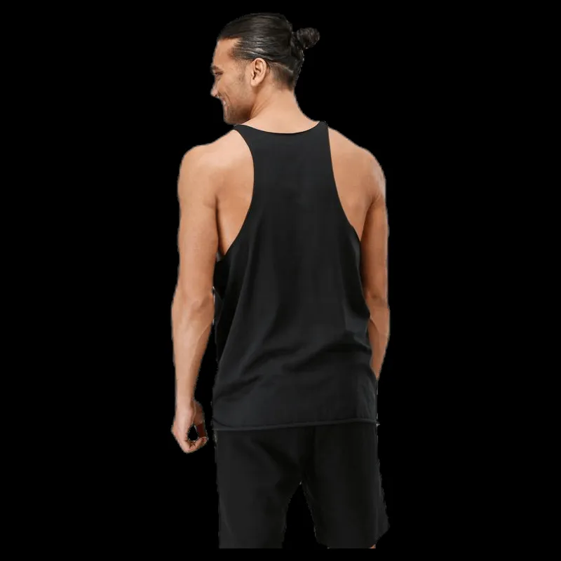New Better Bodies Team BB Raw Cut Tank Black Svart