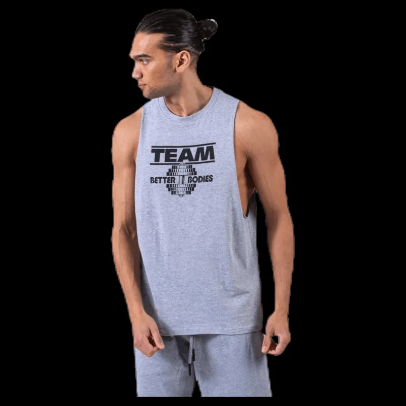 Better Bodies Team BB Tank Grey Grå Best