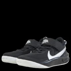 Nike Team Hustle D 10 Little Kids' Shoes BLACK/METALLIC SILVER-VOLT-WHITE Svart Best