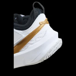 Nike Team Hustle D 10 Little Kids' Shoes BLACK/METALLIC GOLD-WHITE-PHOTON DUST Svart Hot