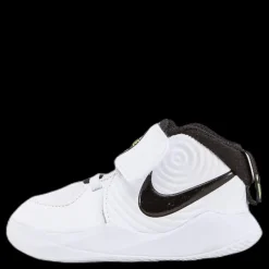 Nike Team Hustle D9 TD Kids White/Black Vit Clearance