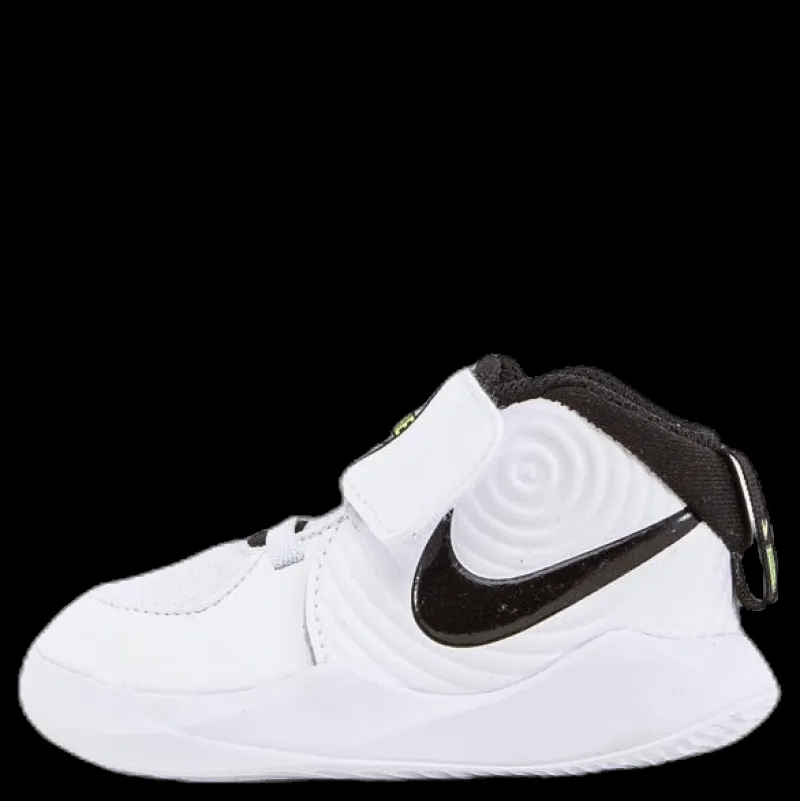 Nike Team Hustle D9 TD Kids White/Black Vit Clearance