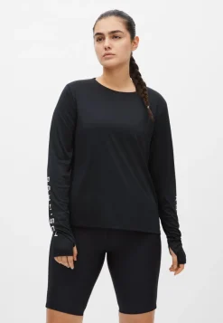 Outlet Röhnisch Team Logo Long Sleeve Black Svart