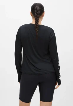 Outlet Röhnisch Team Logo Long Sleeve Black Svart