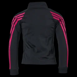 adidas Team Polyester 3-Stripes Tracksuit Black / Team Real Magenta Svart Clearance