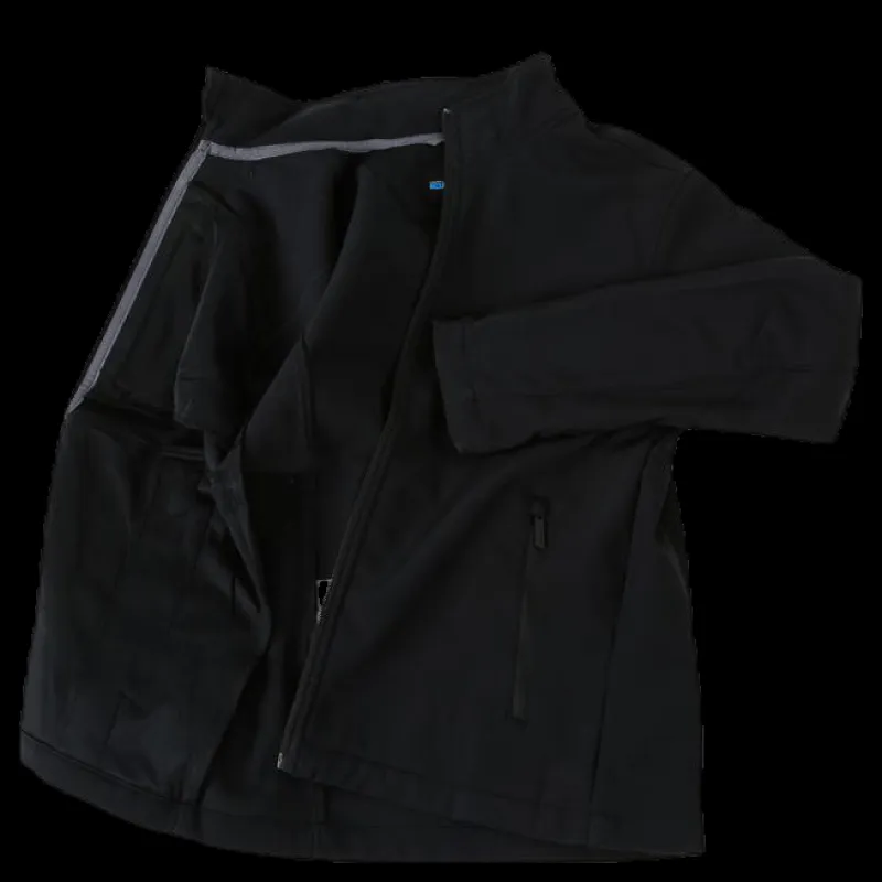Hot Bauer Team Softshell Jacket - Youth Black Svart