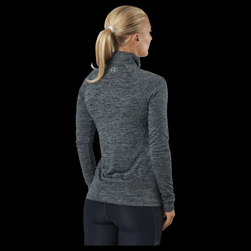 Under Armour Tech 1/2 Zip - Twist Jet Gray Grå Discount