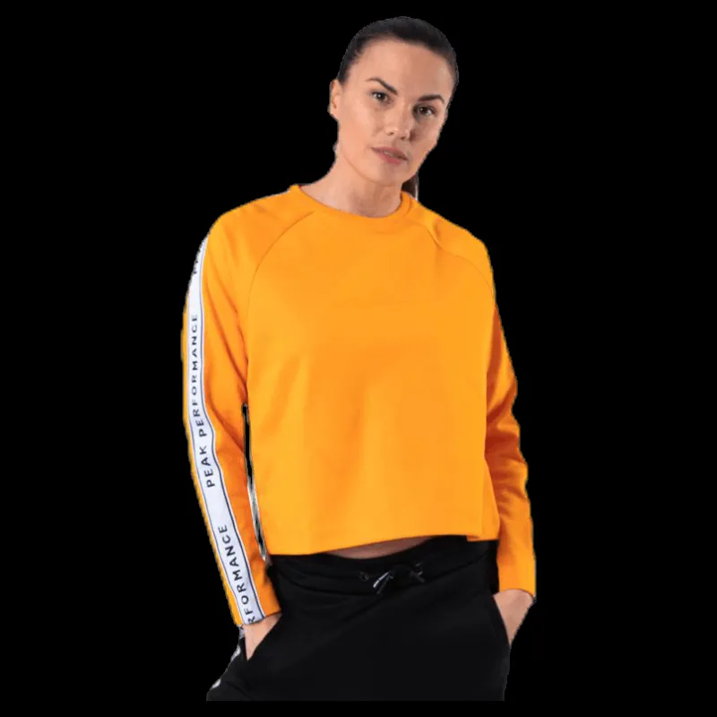 Peak Performance Tech Club Crew Orange