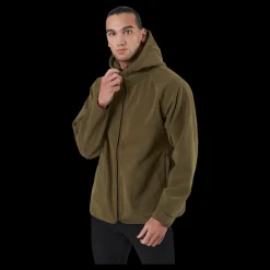 New Tretorn Tech Fleece Hood M 506/dark Olive Grön