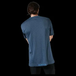 New Nike Tech Pack Grid Tee Blue/Black Blå