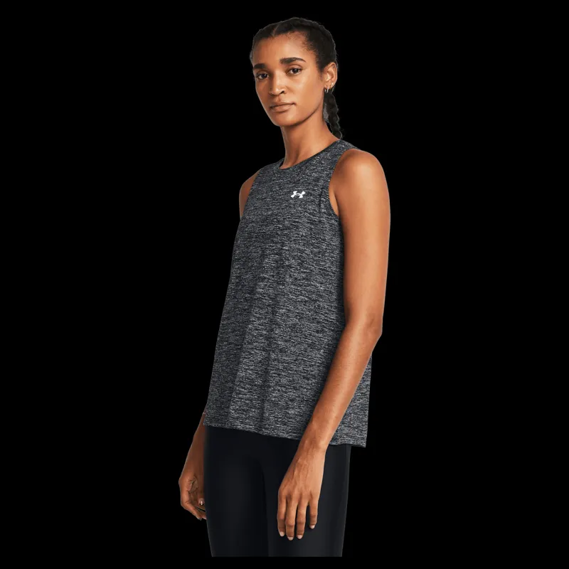 New Under Armour Tech Tank Twist Black Grå