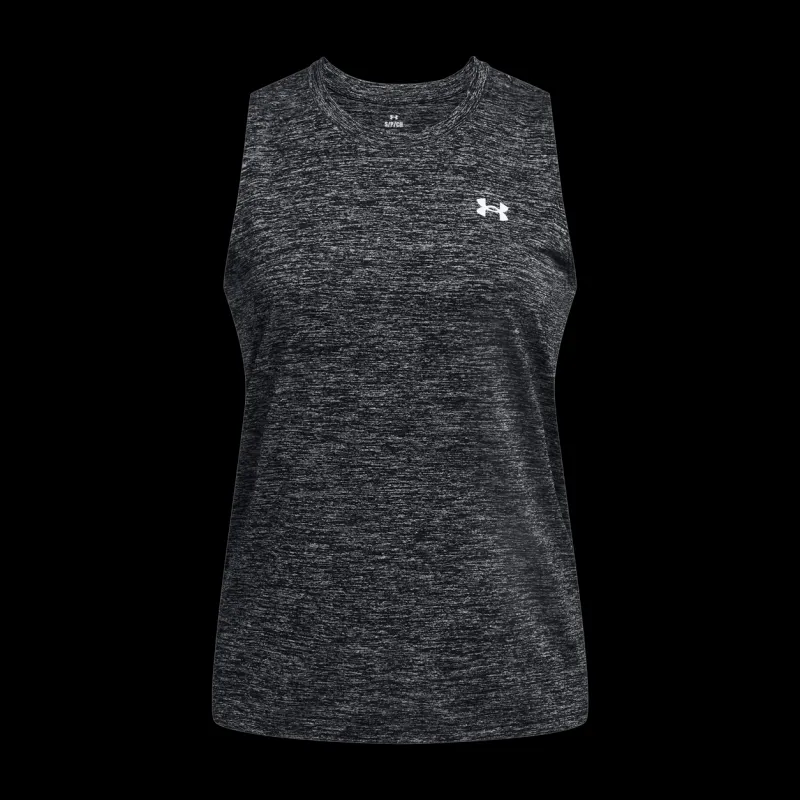New Under Armour Tech Tank Twist Black Grå