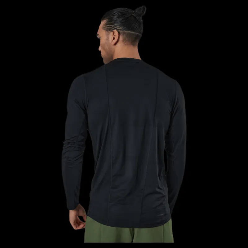 adidas Techfit Compression Long Sleeve Top Black Svart Best