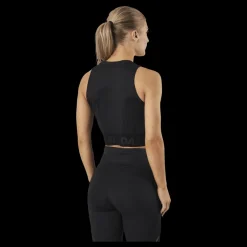 Sale adidas Techfit Crop Black / White Svart