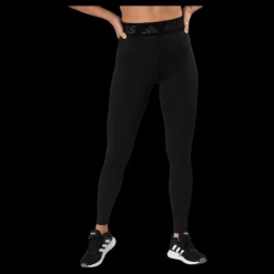 Online adidas Techfit Long Branded Elastic Tight Black / White Svart