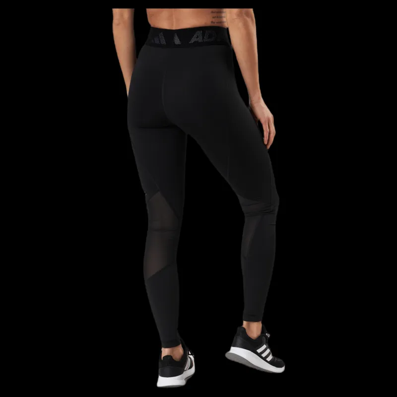 Online adidas Techfit Long Branded Elastic Tight Black / White Svart