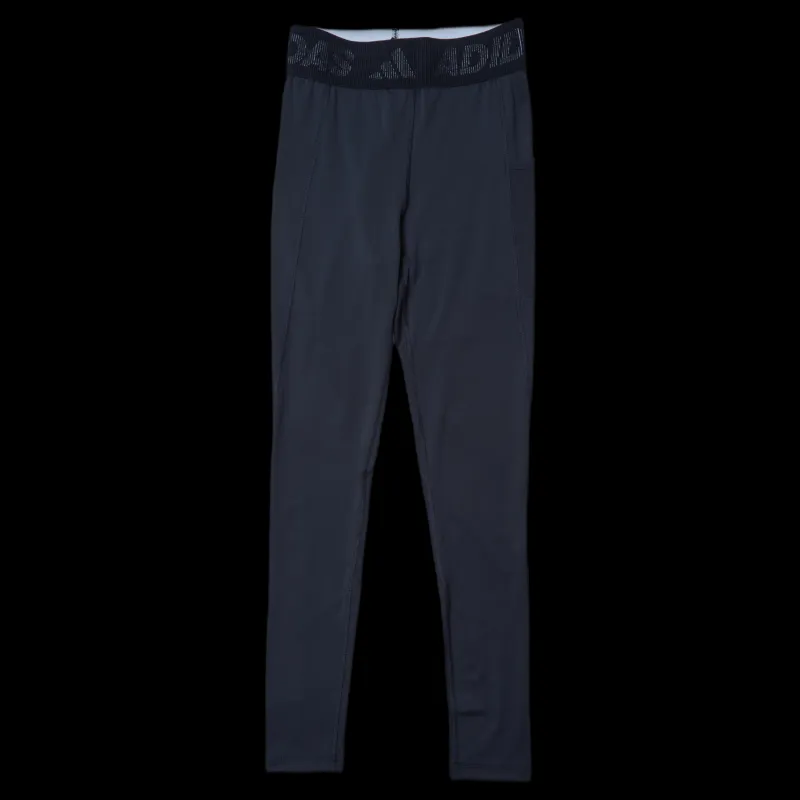 Online adidas Techfit Long Branded Elastic Tight Black / White Svart