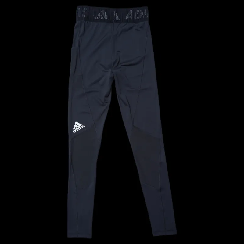 Online adidas Techfit Long Branded Elastic Tight Black / White Svart