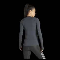 New adidas Techfit Long-Sleeve Top Training Long-Sleeve Top Black Svart