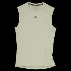 New adidas Techfit Training Tank Top Green Grön