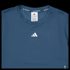 Clearance adidas Techfit Training T-Shirt Arcngt/White Blå